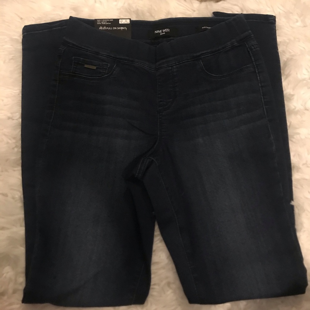 Nine West blue jeans